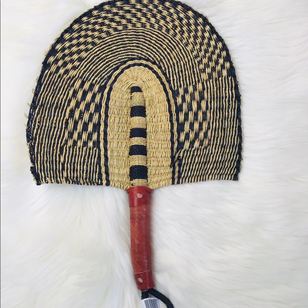 Fan: Burkina Faso Hand Woven - Picture 3 of 7